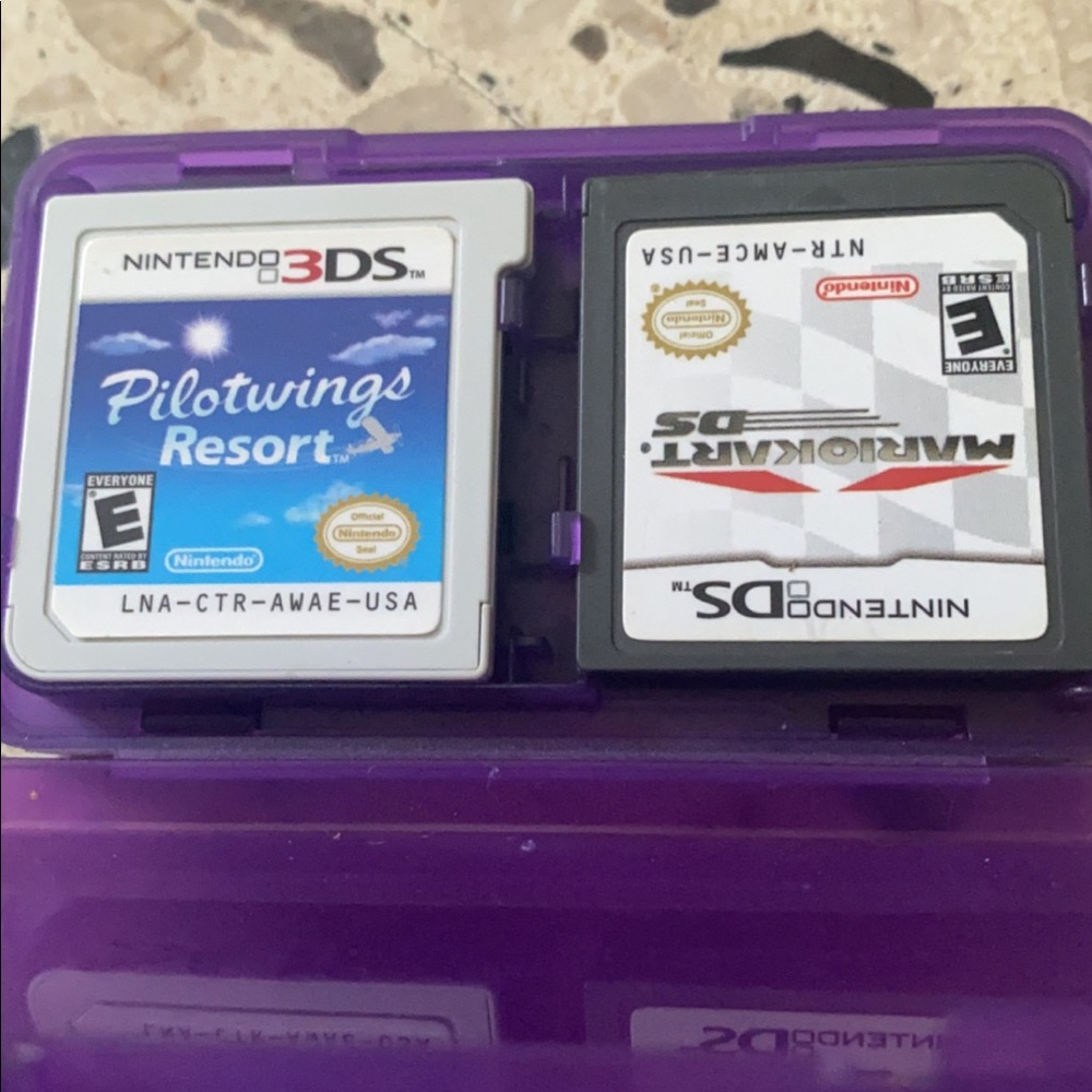 5 DS and 3DS games